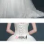 2015 Simple Winter Bridal Or Pregnant Women Long-trailing Puff-dress /Wedding Dress