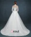 Zima Koronki Slim Bridal Suknia Ślubna Cienka Splywu