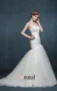 Winter Fashion Dame Simple Temperament Fishtail Nuptiale Robe De Mariée De Fuite
