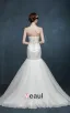 Winter Fashion Dame Simple Temperament Fishtail Nuptiale Robe De Mariée De Fuite