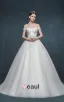 Mot Romantique Nuptiale Epaule Dentelle Robe De Mariage Nuptiale Petite Fuite