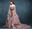 2015 Winter Bridal Tall Waist Thicker Type Trailing Wedding Dress