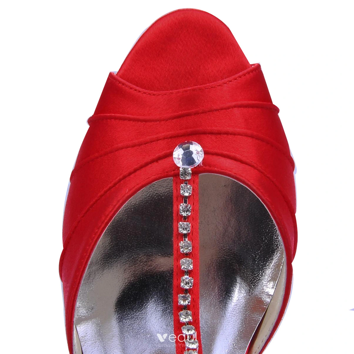 Red Golden Kolhapuri Wedges | Bridal sandals, Bridal sandals heels, Ladies  shoes designer