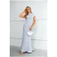 Sparkly White Sequins Evening Dresses 2023 Trumpet / Mermaid High Neck Short Sleeve Floor-Length / Long Evening Party Formal Dresses