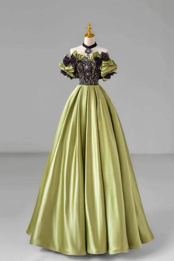 pomona green dress Aluna Dress – Sage Sophistication & Resort Glamour – Antibes main image 1
