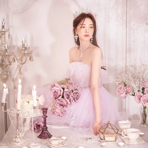Charmant Rougissant Rose Paillettes Robe De Bal 2022 Princesse Bustier Sans Manches Dos Nu Volants en Cascade Longue Robe De Ceremonie