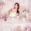 Charmant Rougissant Rose Paillettes Robe De Bal 2022 Princesse Bustier Sans Manches Dos Nu Volants en Cascade Longue Robe De Ceremonie