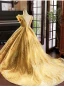 High-end Gold Beading Pearl Rhinestone Sequins Birthday Flower Girl Dresses 2023 Ball Gown Scoop Neck Sleeveless Court Train Flower Girl Dresses