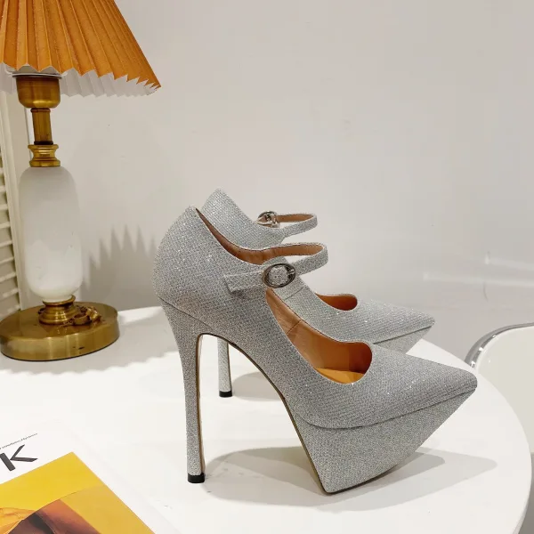 Scintillantes Sexy Noire Cocktail Soirée Paillettes Escarpins 2023 13 cm Talons Aiguilles À Bout Pointu Escarpins Talons Hauts