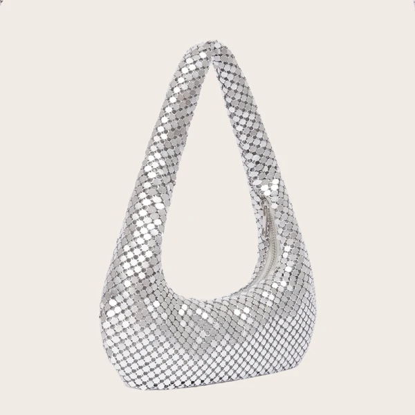 Sparkly Fantastiske / Unike Gull Paljetter Aften Clutch Veske 2023