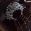 Charmant Argenté Fait main Cristal Tiare Mariage Accessoire Cheveux Mariage 2025