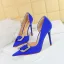 Sexy Black Evening Party Rhinestone Womens Shoes High Heels 2023 10 cm Stiletto Heels Satin Pointed Toe Womens Shoes