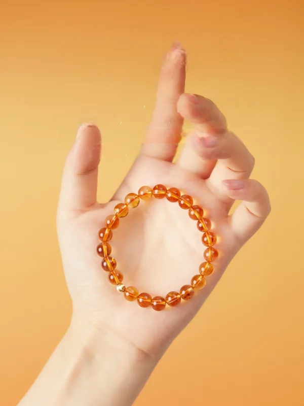 Chic / Belle Jaune Fait main Cristal Naturel Bracelets Accessorize 2025