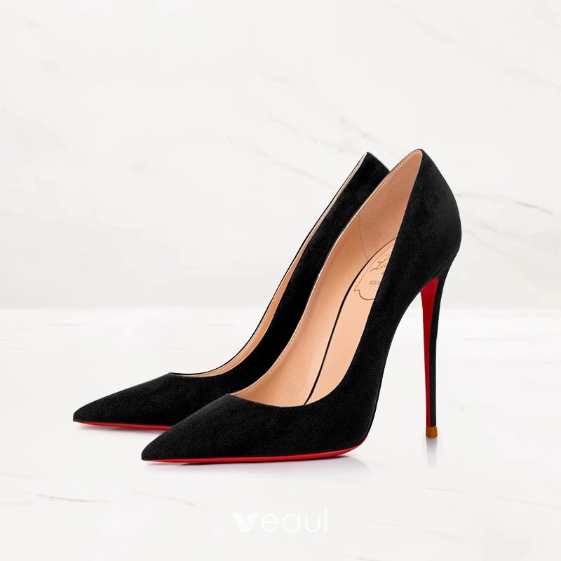 Escarpin noir semelle rouge hotsell