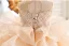 Voluminous Champagne Beading Sequins Cascading Ruffles Birthday Short Flower Girl Dresses 2026 Ball Gown Scoop Neck Sleeveless Backless
