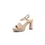 Chic / Beautiful Green Street Wear Summer Womens Sandals 2022 Ankle Strap 9 cm Stiletto Heels Open / Peep Toe Sandals High Heels