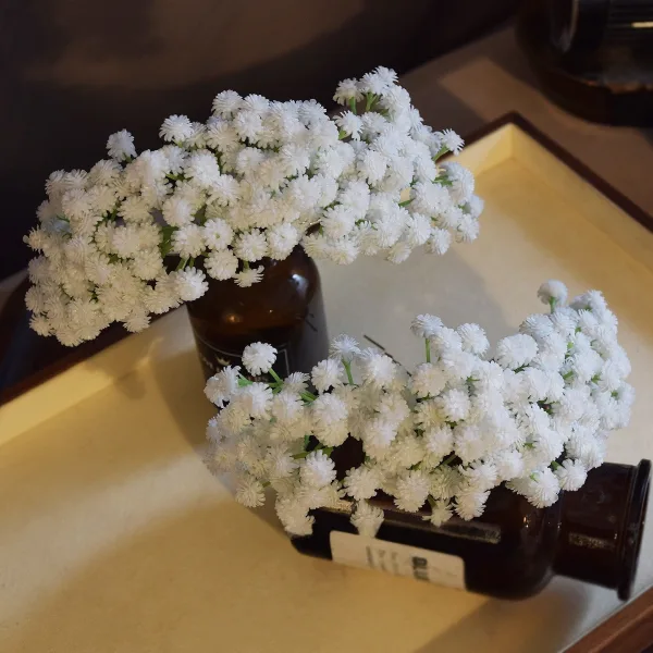 Fine Hvit Håndlaget Blomst Bryllup Har Tilbehor 2025