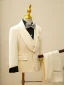 Fashion Beige Prom 4-piece Boys Wedding Suits 2023