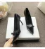 Fashion Black Office OL Bow Pumps 2026 10 cm Stiletto Heels Pointed Toe Pumps