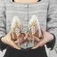 Charming White Metal Flower Glitter Wedding Shoes 2024 10 cm Stiletto Heels Pointed Toe Wedding High Heels PU