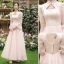 Modest / Simple Blushing Pink Bridesmaid Dresses 2022 A-Line / Princess Backless Bow Floor-Length / Long Bridesmaid Wedding Party Dresses