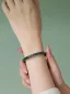 High-end Green Handmade  Jadeite Bracelet Accessories 2025