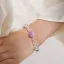 Fantastisk Ovanlig Purple Handgjort Kristall Naturlig Kristall Amethyst Armband 2025 Tillbehör