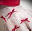 Elegante Rot Schleife Drucken Ballkleider 2024 Ballkleid Bandeau Ärmellos Rückenfreies Lange Ball Festliche Kleider