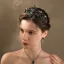 Uvanlig Grønn Krystall Rhinestone 2022 Bryllup Tiara Har Tilbehor Legering