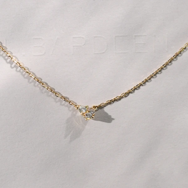 Charming Gold Zircon Sterling Silver Prom Necklaces Accessories 2023