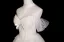 Simple Légère Blanche Perlage Perle En Dentelle Fleur Robe De Mariée 2025 Princesse De l'épaule Manches Courtes Dos Nu Longue Mariage