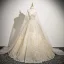 Bling Bling Champagne Beading Sequins Prom Dresses 2025 Ball Gown Spaghetti Straps Sleeveless Backless Sweep Train Prom Formal Dresses