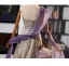 Chinese style Champagne Appliques Printing Evening Dresses 2025 A-Line / Princess Strapless Sleeveless Backless Sweep Train Evening Party Formal Dresses