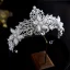 Barock Silver Legering Pärla Rhinestone Brud Huvudbonad 2023 Bröllop