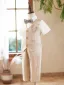 Fashion Khaki 5-piece Short Sleeve Boys Wedding Suits 2024 Body Jewellery Pants Shirt Vest
