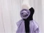 Fashion Lavender Cascading Ruffles Prom Dresses 2024 Ball Gown Off-The-Shoulder Long Sleeve Backless Floor-Length / Long Prom Formal Dresses