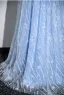 Bling Bling Himmelblau Perlenstickerei Pailletten Ballkleider 2025 A Linie Neckholder Ärmellos Rückenfreies Lange Ball Festliche Kleider