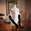 Vintage / Retro Black Handmade  Velvet Wedding Bridal Gloves 2026