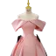 Elegant Candy Pink Satin Prom Dresses 2023 Ball Gown Off-The-Shoulder Short Sleeve Backless Bow Floor-Length / Long Prom Formal Dresses