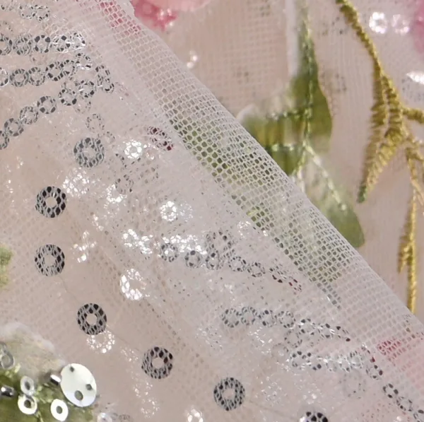 Fée Des Fleurs Blanche Appliques En Dentelle Fleur Perlage Paillettes Perle Anniversaire Courte Robe Ceremonie Fille 2025 Robe Boule Encolure Dégagée Gonflée Manches Courtes