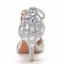 Charmant Multifarben Strass Kristall Brautschuhe 2022 7 cm Stilettos Spitzschuh Hochzeit Sandaletten Hochhackige