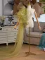 Mode Vert Cendré Promo Tulle Châles 2025