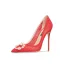 Charming Nude Pearl Rhinestone Lace Wedding Shoes 2024 10 cm Stiletto Heels Pointed Toe Wedding Pumps High Heels