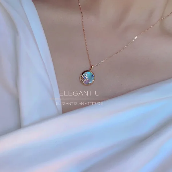 Chic / Belle Doré Étoile Argent sterling Colliers Accessorize 2023