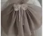 Chic / Beautiful Grey Pearl Sequins Bow Prom Dresses 2023 Ball Gown Strapless Sleeveless Backless Floor-Length / Long Prom Formal Dresses