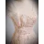 Chic / Beautiful Champagne Beading Sequins Prom Dresses 2023 A-Line / Princess Square Neckline Sleeveless Backless Floor-Length / Long Prom Formal Dresses