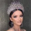 Charmant Bling Bling Fait main Multi-Couleurs Faux Diamant Alliage Accessoire Cheveux Mariage 2023 Mariage