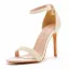 Sexy White Evening Party Pearl Ankle Strap Womens Sandals 2025 10 cm Stiletto Heels Open / Peep Toe Sandals High Heels