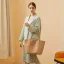 Fashion Women Khaki Bags Casual Leather Tote Bag Women's Bags Solid Color Holiday Handbag 2023