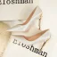 Classic Gold Prom Pumps 2022 Metal Flower Rhinestone 10 cm Stiletto Heels Pointed Toe Pumps High Heels